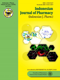 Indonesian Journal of Pharmacy Vol.30 Issue 2 (2019) April-June