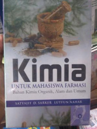 Kimia Untuk Mahasiswa Farmasi:bahan kimia organik