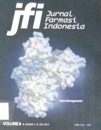 Jurnal Farmasi Indonesia (JFI) Lota-Karagenase Volume 6 - Nomor 4 - Juli 2013