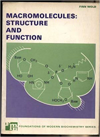 Macromolecules Structure and Function