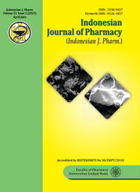 Indonesian Journal of Pharmacy (Indonesian J. Pharm.) Volume 33 Issue 2 (2022) April-June