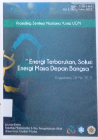 Energi Terbarukan,Solusi Energi Masa Depan Bangsa