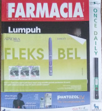 Farmacia : Lumpuh didera depresi Vol. XIII No.07. februari 2014