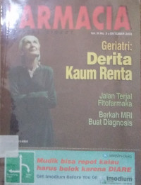 Farmacia : Derita kaum renta Vol. III No.3 Oktober 2003