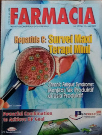 Farmacia:Hepatitis c (survei maxi terapi mini) Vol viii - No. 10 Mei 2009