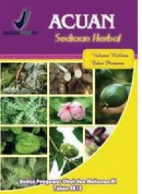 Acuan Sediaan Herbal Volume 5