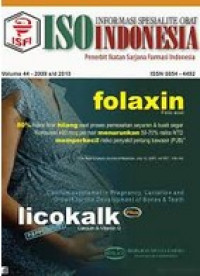 ISO Indonesia=Informasi Spesialite Obat Indonesia Volume 44 2009-2010