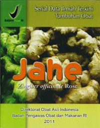 Jahe: Zingiber officinale Rosc.