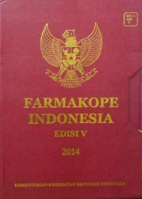 Farmakope Indonesia (buku 1)