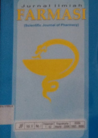 Jurnal Ilmiah Farmasi: Scientific Journal Of Pharmacy Vol VIII, No.1, Maret 2010