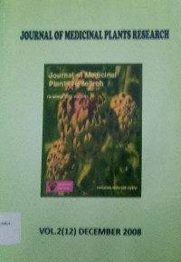 Journal Of Medicinal Plants Research Vol 2 (12) December 2008